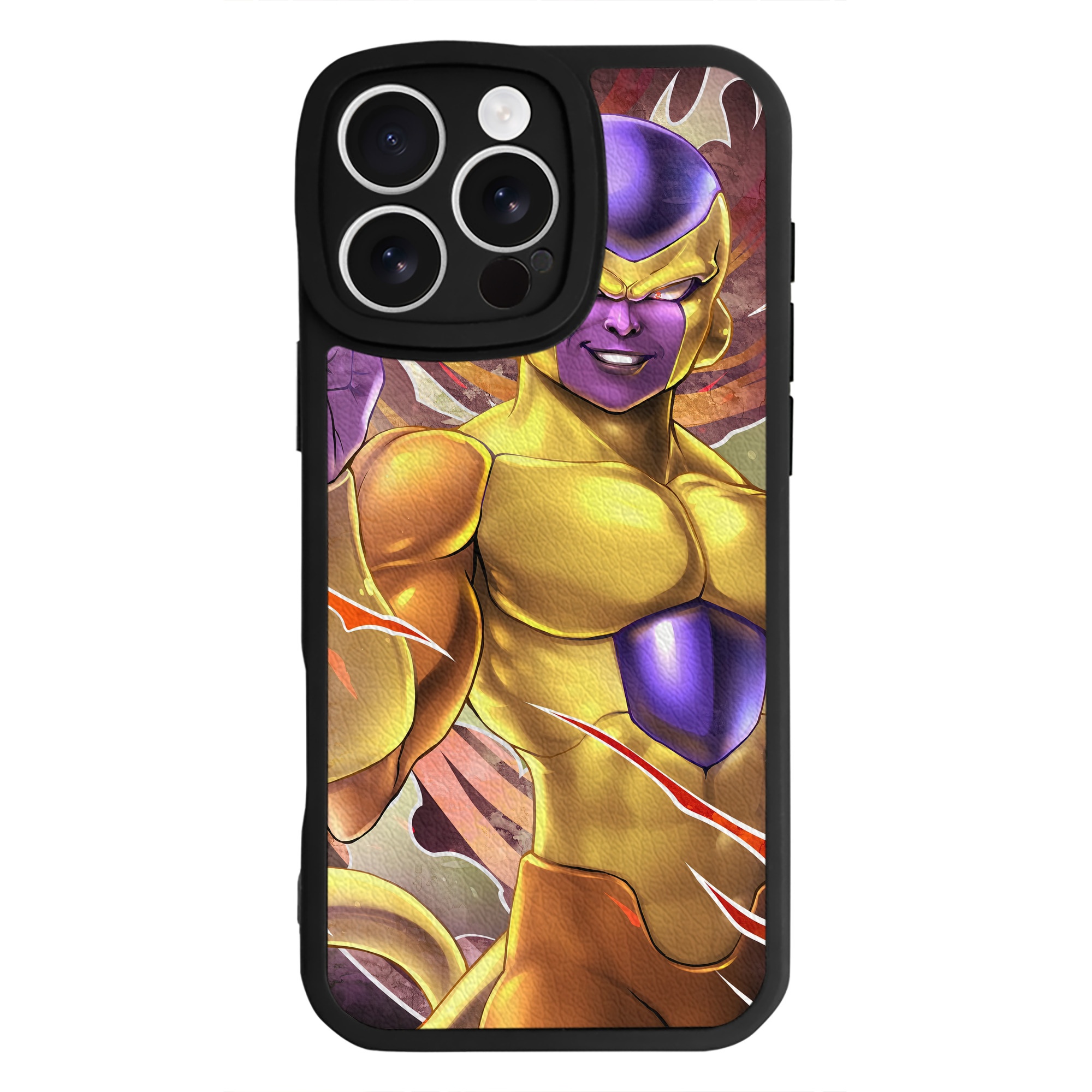 （画像用） ドラゴンボール DRAGON BALL 【iPhone 16シリーズ対応】シリコンスマホケース（レザー調） 材質：シリコン